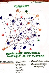 Community stakeholder values, networks, interactions ..., 